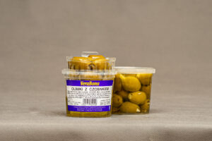 Oliwki z czosnkiem KUBECZEK