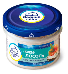 Krem z łososiem Vodnyj Svit
